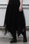 Marc Le Bihan 2590 Collection of Triple Tulle Silk Skirts Handmade in France MLB-2590-HEI Black